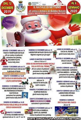 LOCANDINA BABBO NATALE 2019