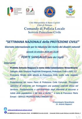 settimana prot civ