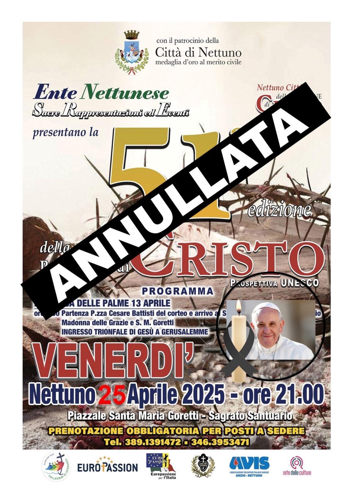 Annullato Evento 