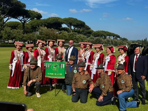 Il Sindaco e le Priore al Memorial day