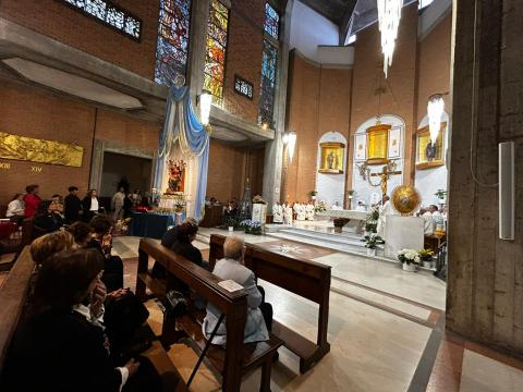 La Messa al Santuario