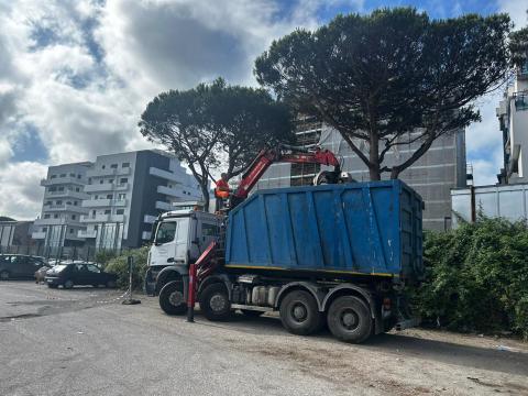 Bonifica alla stazione