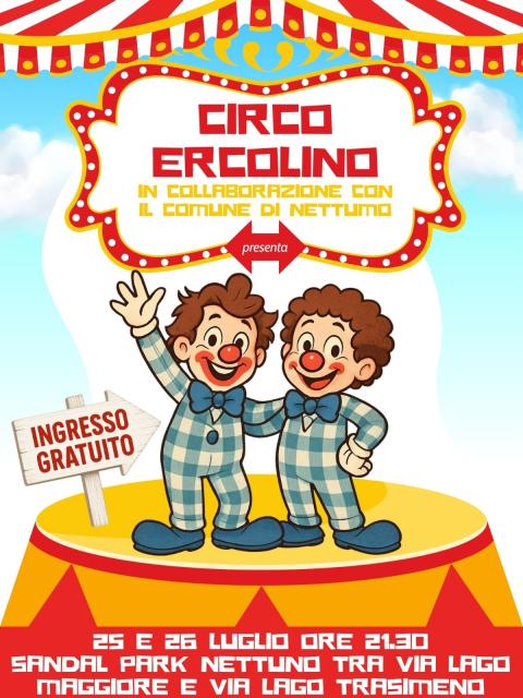 Il Circo Ercolino a Sandalo