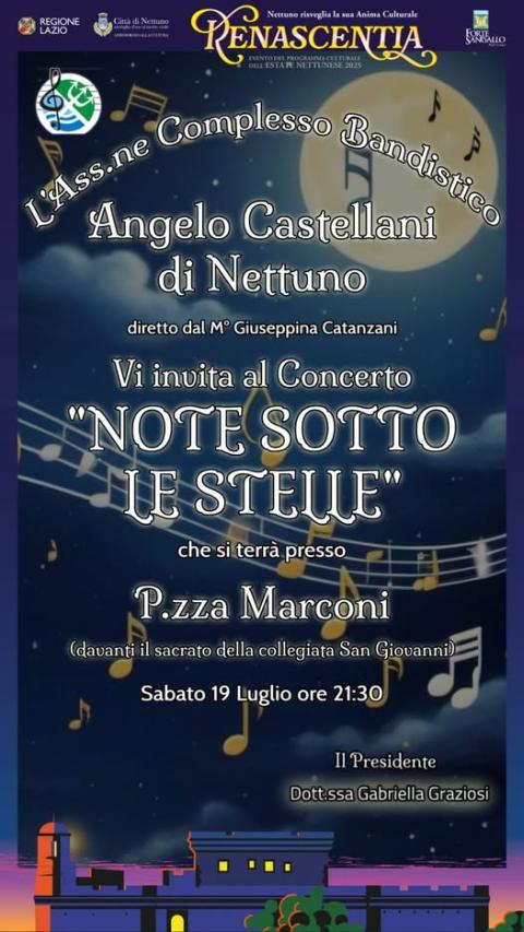 Locandina Note sotto le stelle