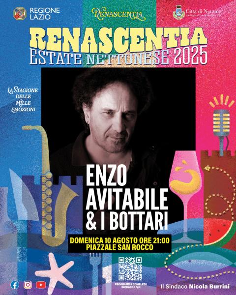 Enzo Avitabile a Nettuno