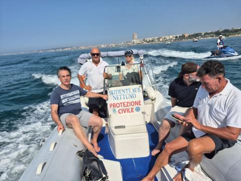 La cerimonia per la Madonna a mare 