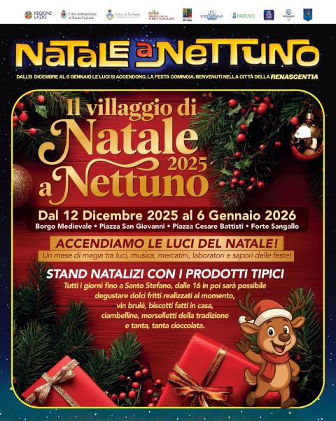 A Nettuno il Villaggio di Natale 
