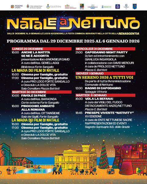 La locandina dell'evento