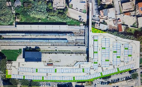 Il progetto del nuovo parcheggio alla Stazione