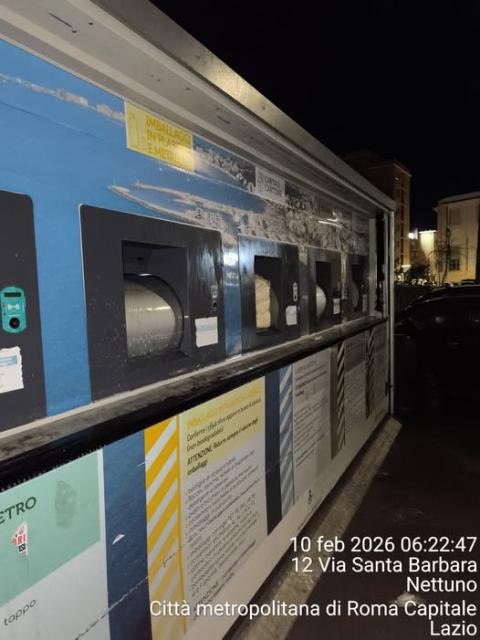 L'isola ecologica bonificata