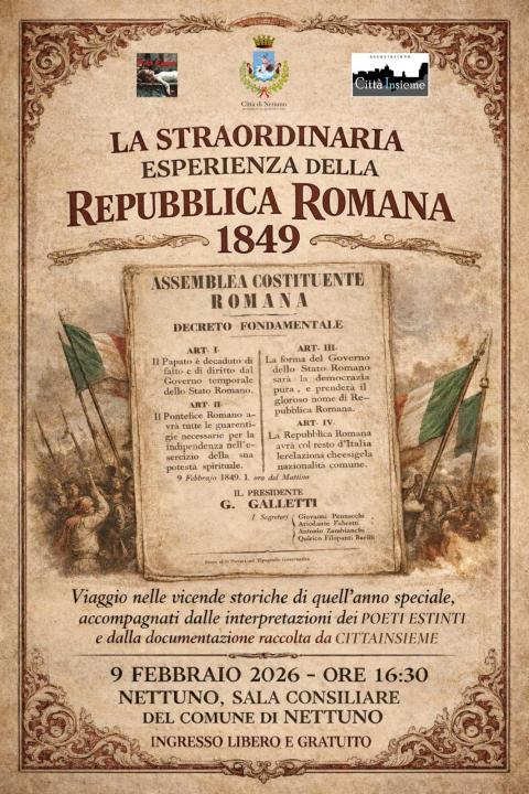 La locandina dell'evento 