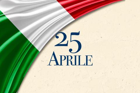 Il Tricolore simbolo del 25 Aprile 