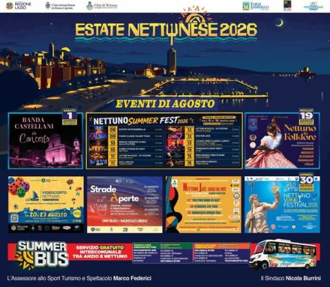 La locandina degli eventi