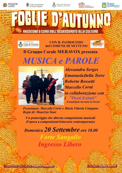 La locandina dell'evento