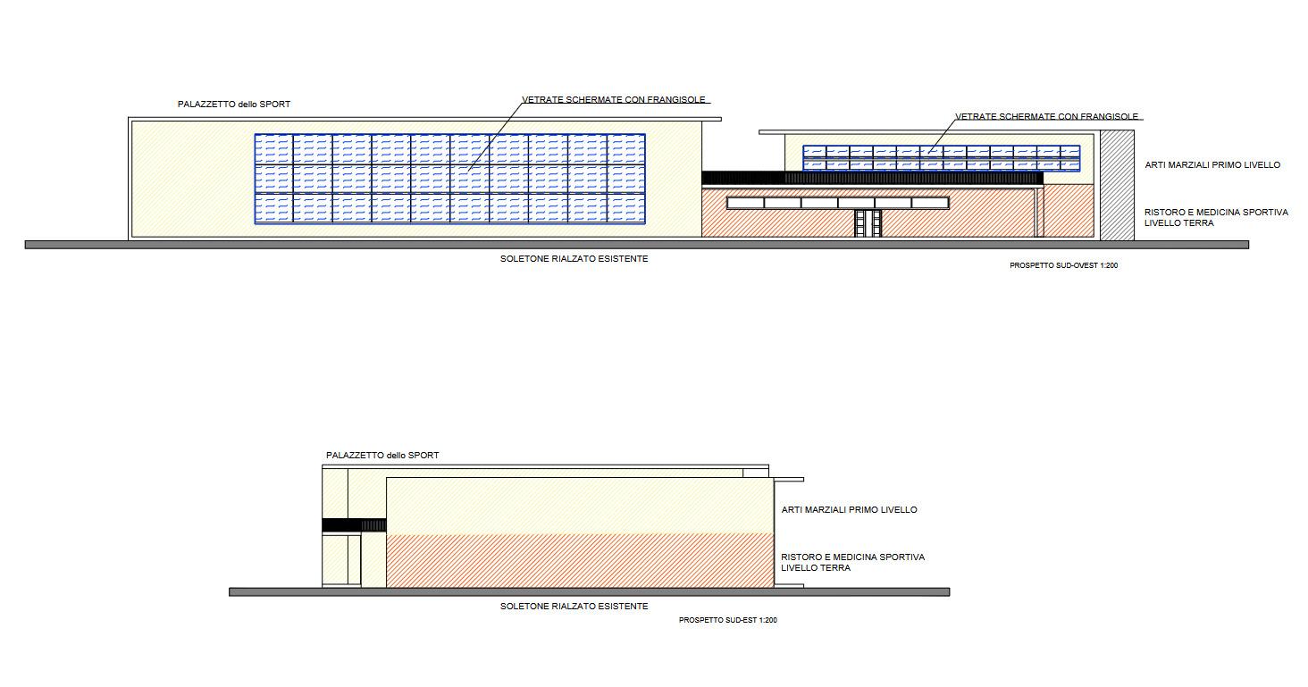 Il Progetto del nuovo Palazzetto dello Sport