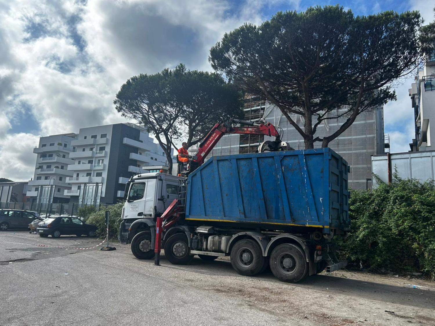 Bonifica alla stazione 