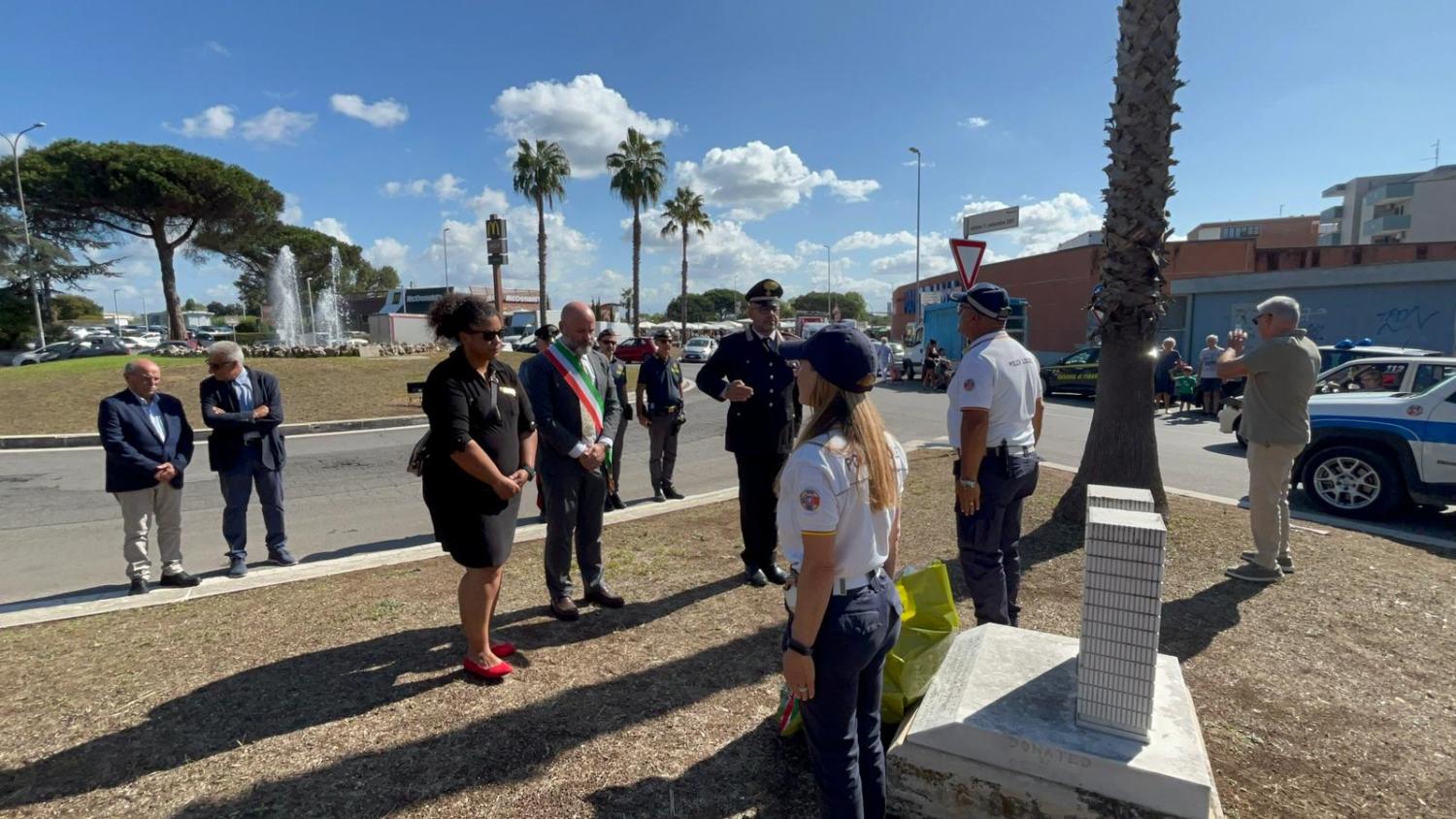 La Cerimonia per l'11 settembre