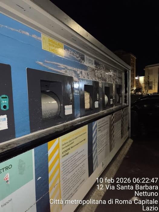 L'isola ecologica bonificata