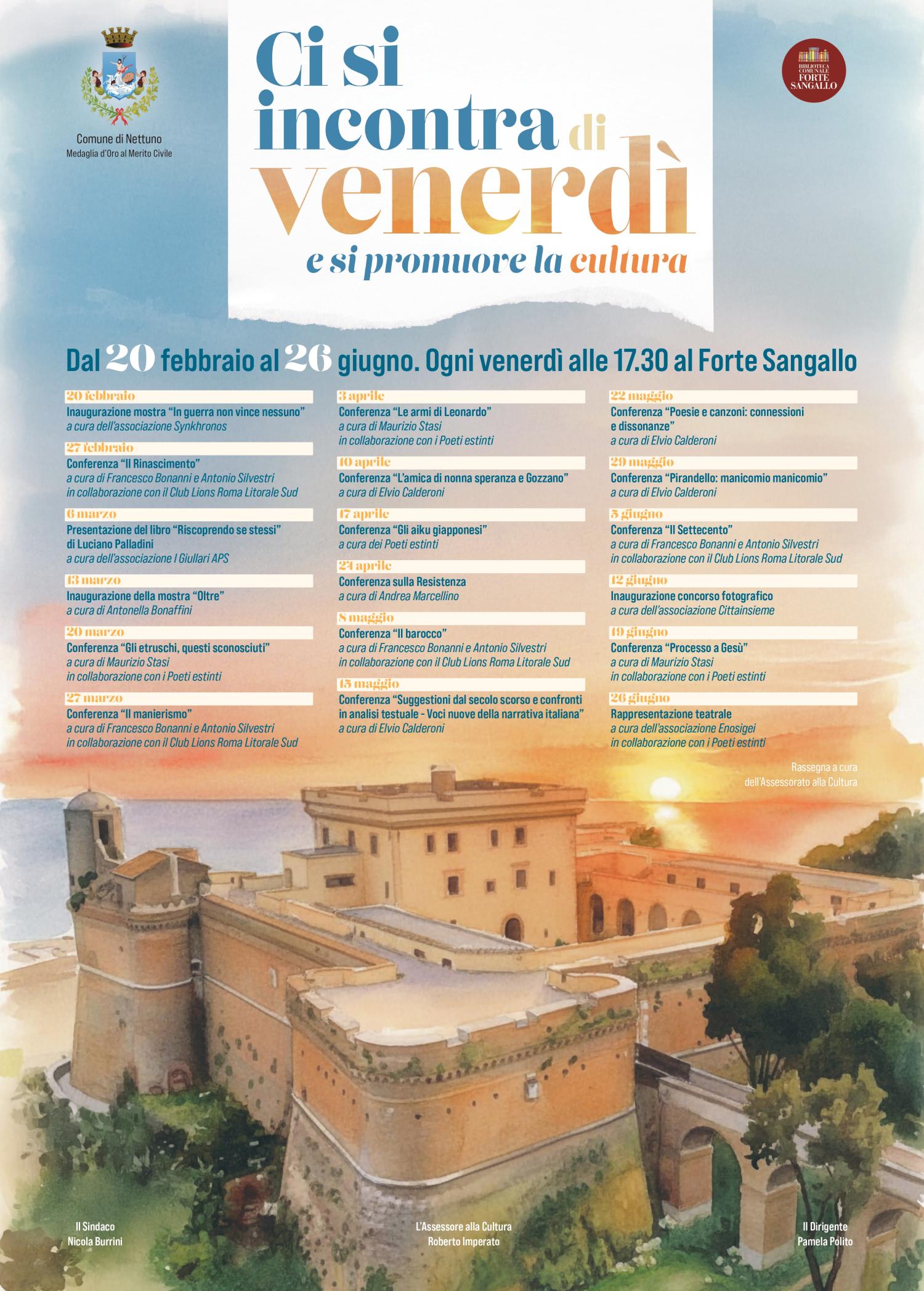 La locandina dell'evento