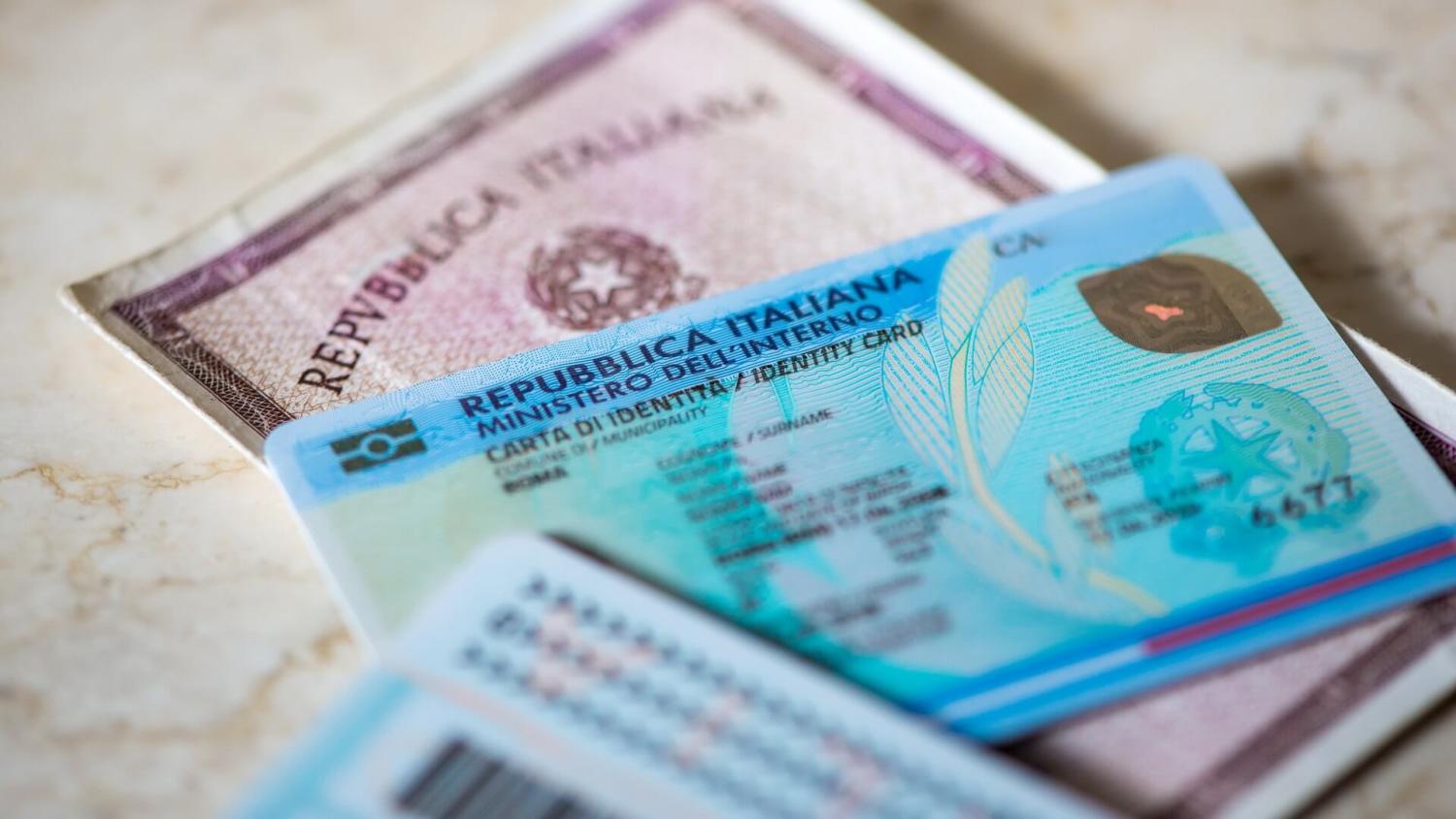 carta identità elettronica e cartacea