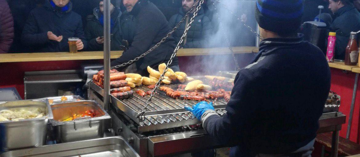 Gli stand enogastronomici degli ambulanti