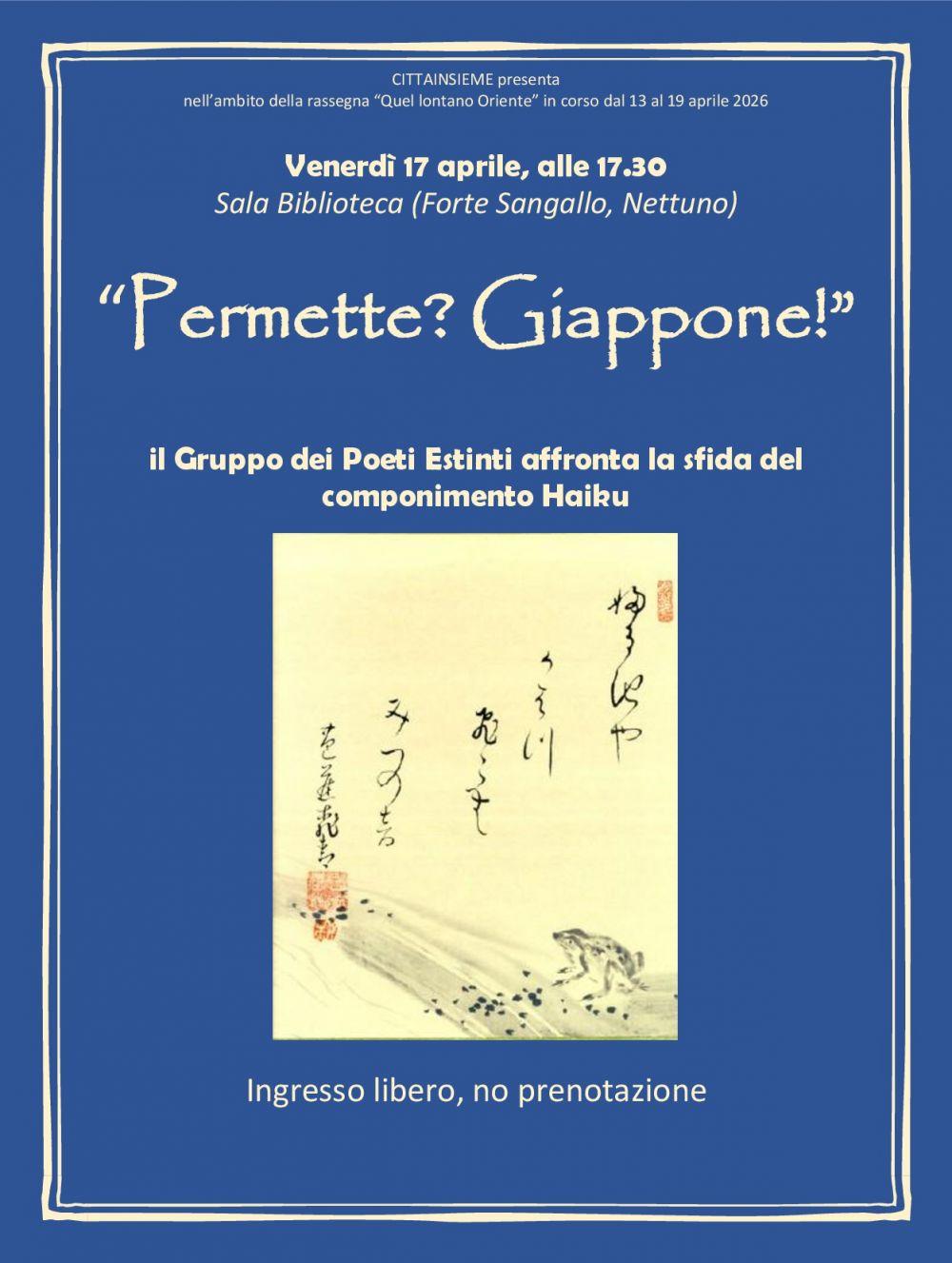 La locandina dell'evento