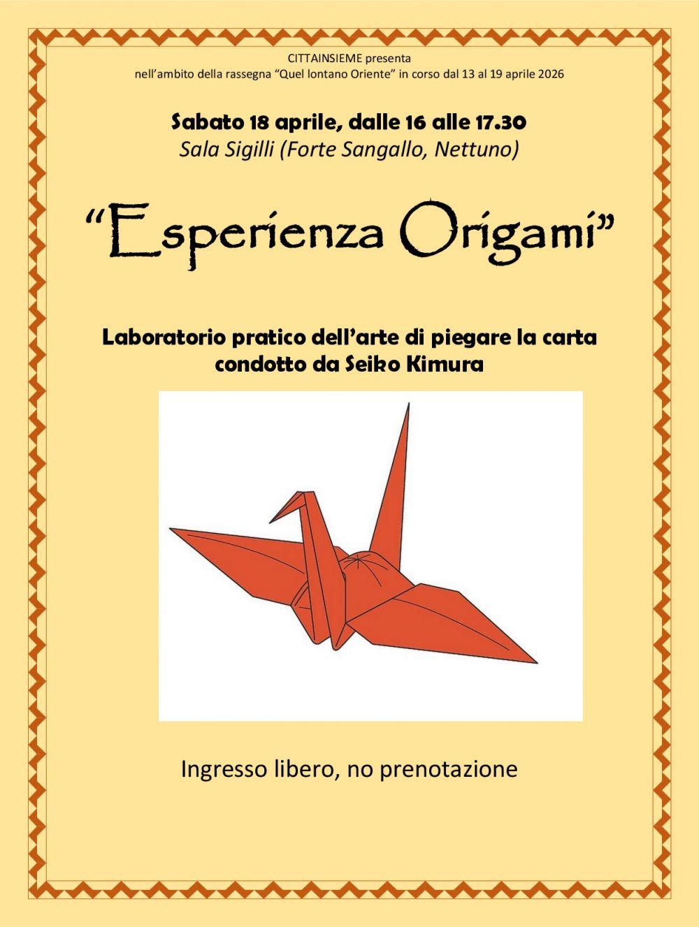 La locandina dell'evento