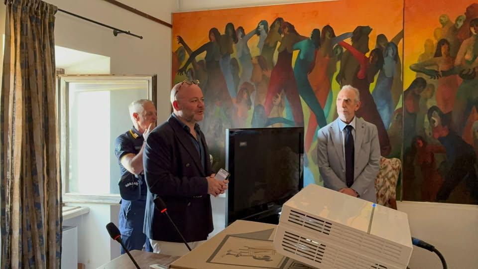 Il Sindaco di Nettuno saluta il personale della Polizia locale al corso di Formazione