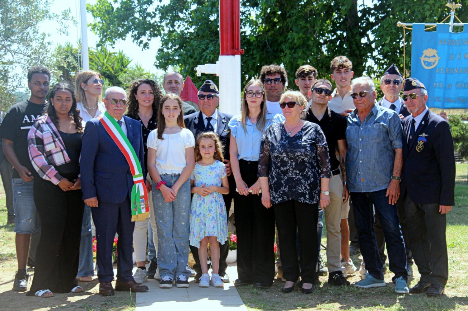 L'Assessore Imperato all'Aviosuperficie per la cerimonia di commemorazione