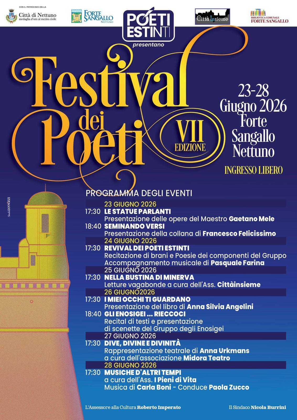 La locandina dell'evento
