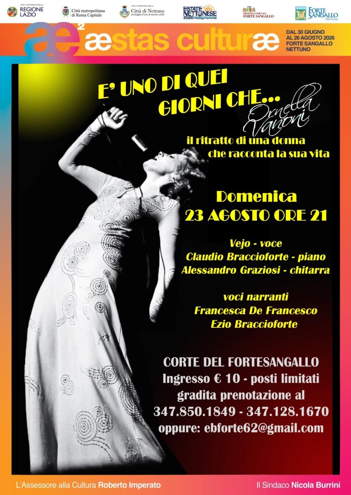 La locandina dell'evento