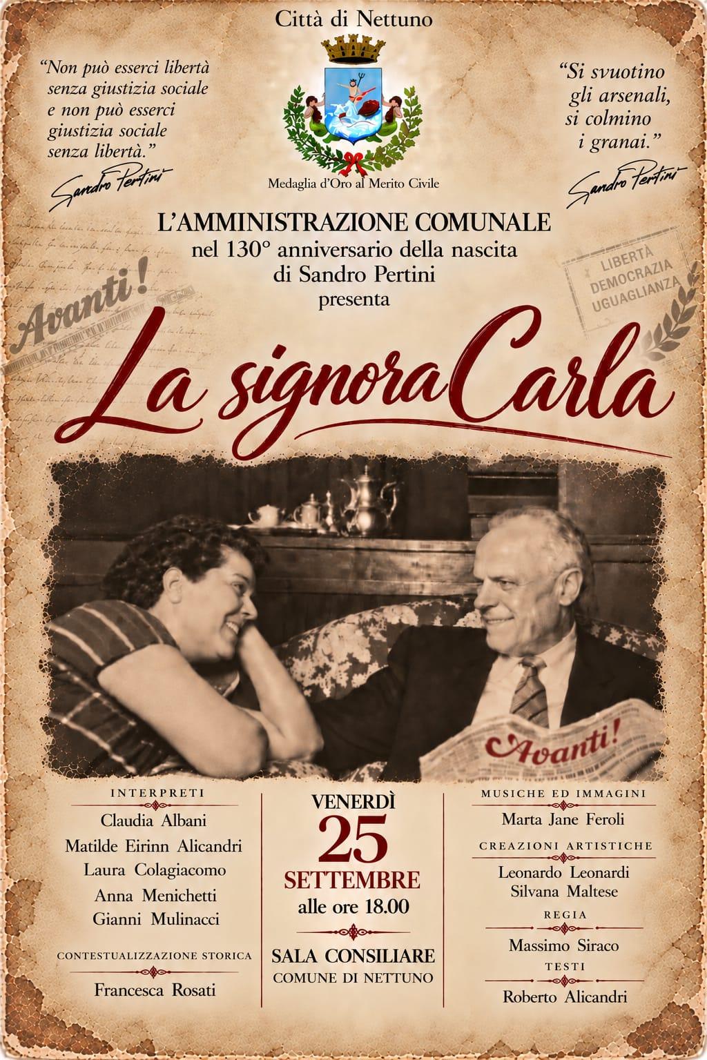 La locandina dell'evento