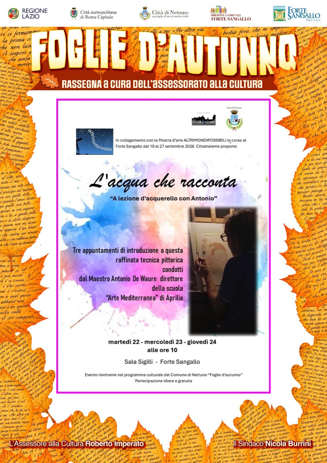 La locandina dell'evento