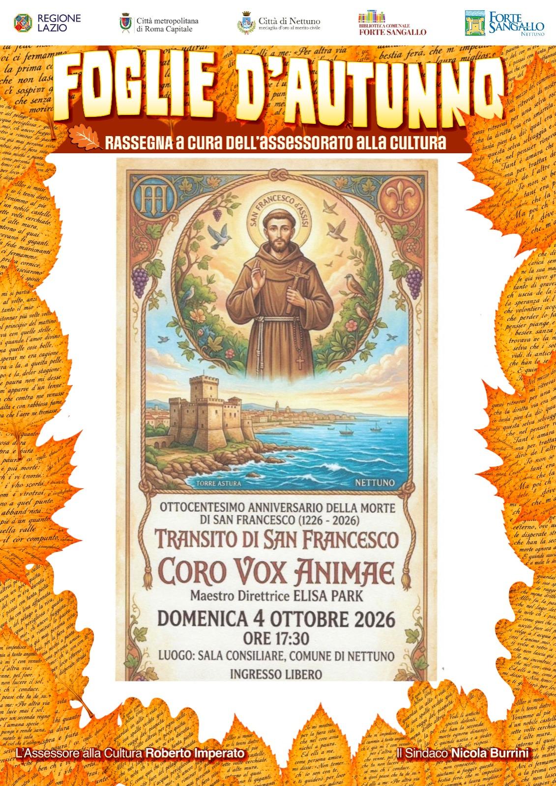 La locandina dell'evento